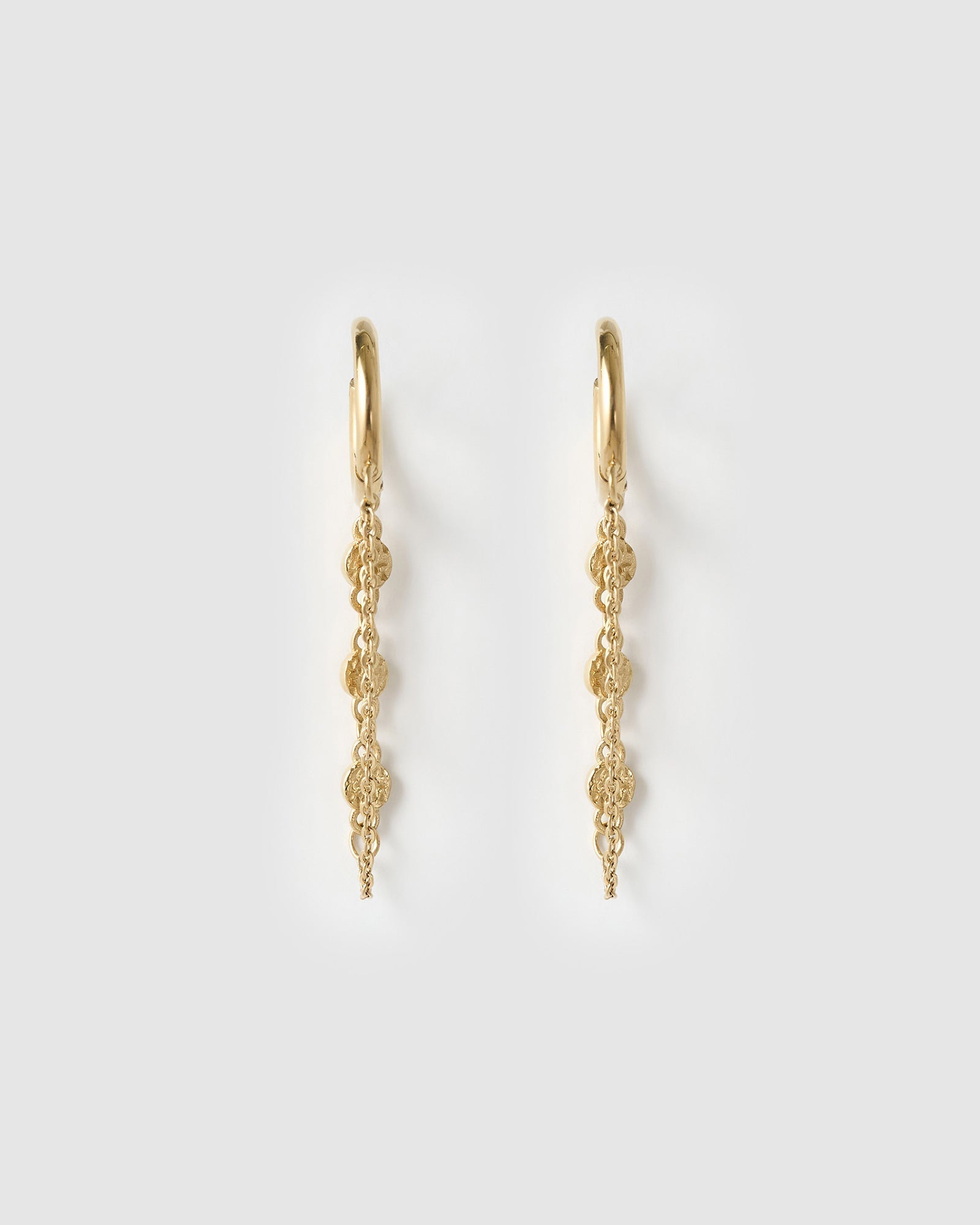 Paloma Gold Huggie Earrings