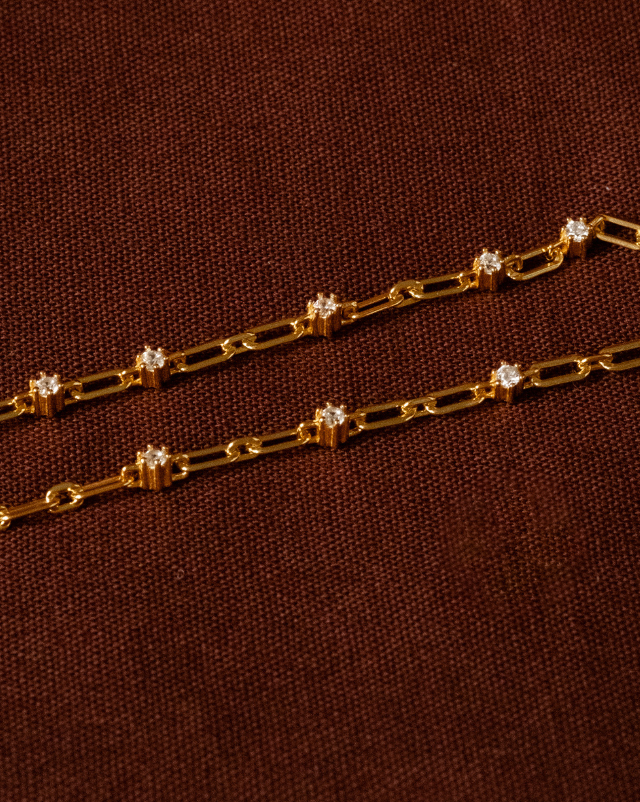 Satellite Paperclip Necklace