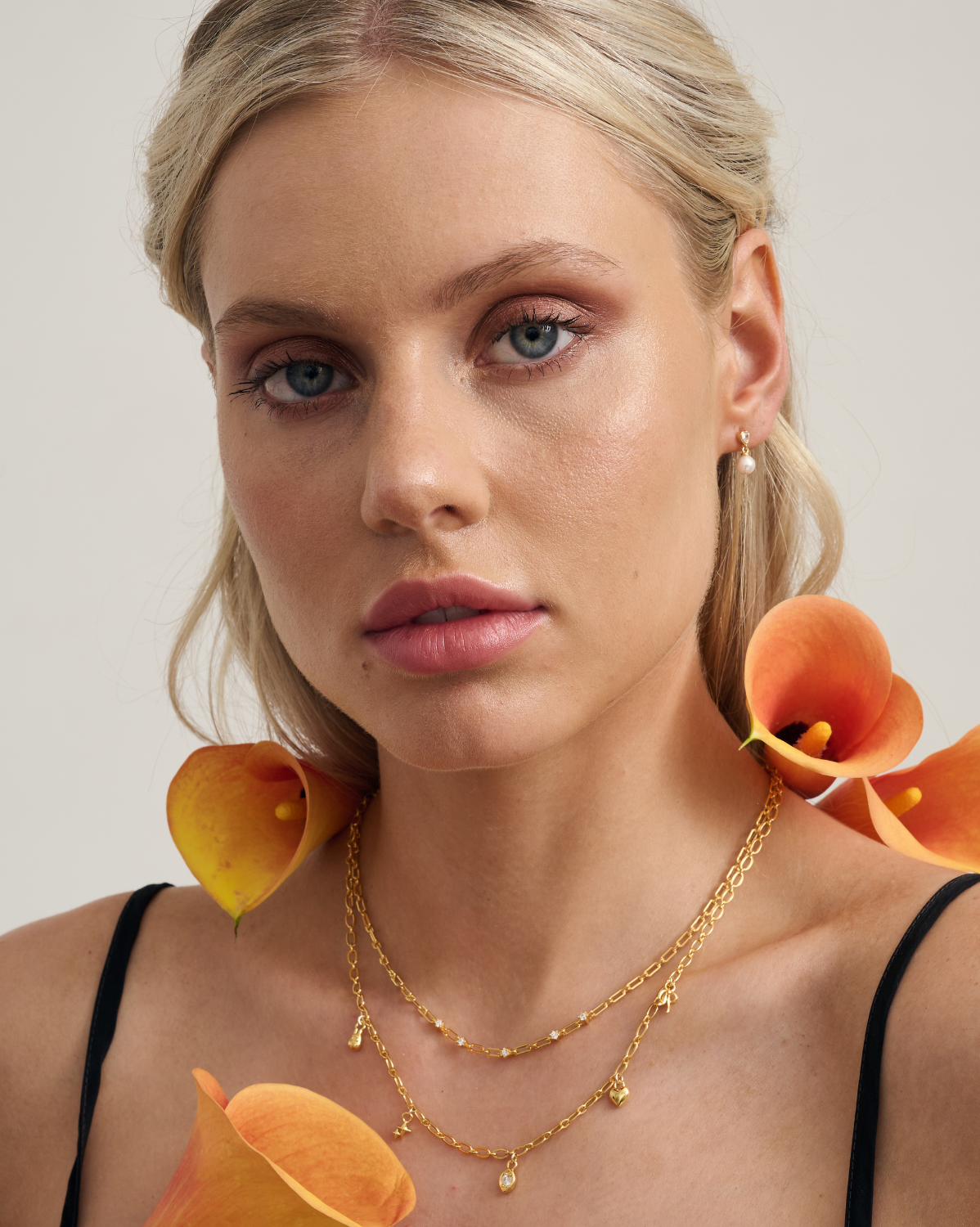 Satellite Paperclip Necklace