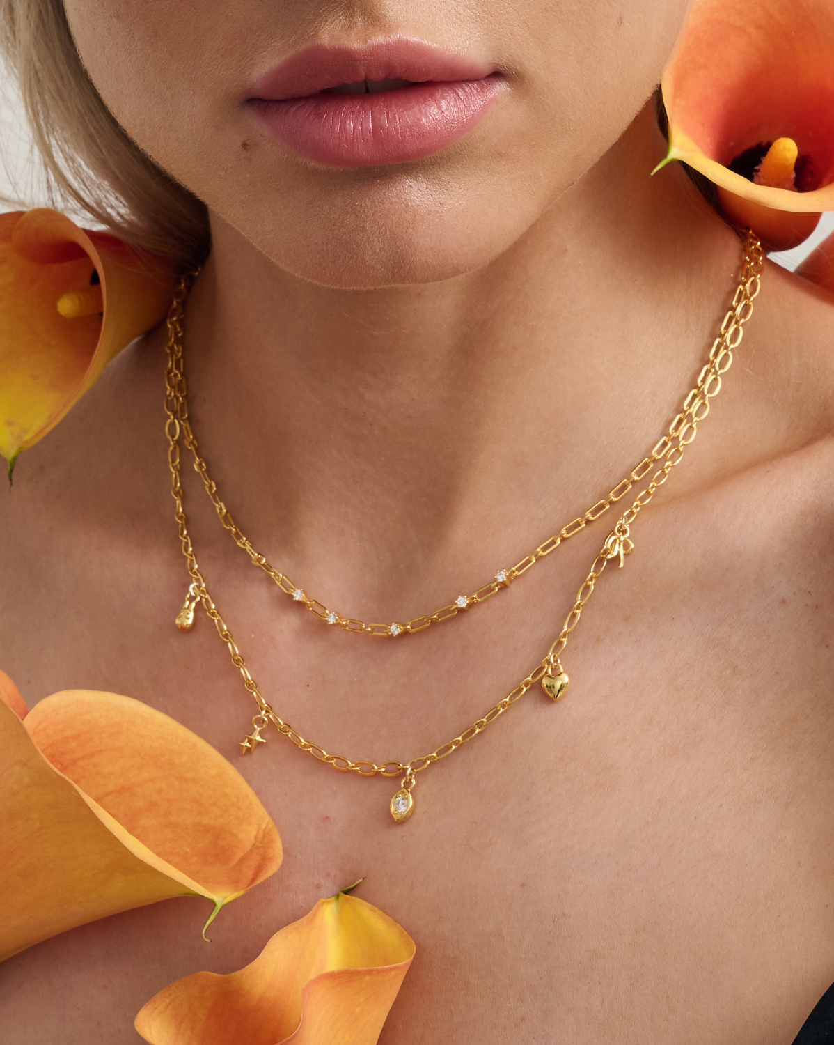 Satellite Paperclip Necklace